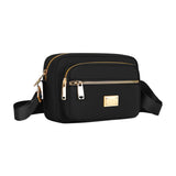 Darzheoy Fanny Packs for Women Crossbody Backpack Shoulder Messenger Bag Waterproof Everywhere Crossbody Belt Bag for Workout Running Travelling Black