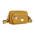 Darzheoy Fanny Packs for Women Crossbody Backpack Shoulder Messenger Bag Waterproof Everywhere Crossbody Belt Bag for Workout Running Travelling Yellow