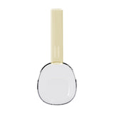 Darzheoy Flour Scoops for Canisters, Grain Scoop Measuring Cups, Food-Safe Kitchen Utensils, Multi-Purpose Flour Scoop for Canisters, Rice Spoon Beige