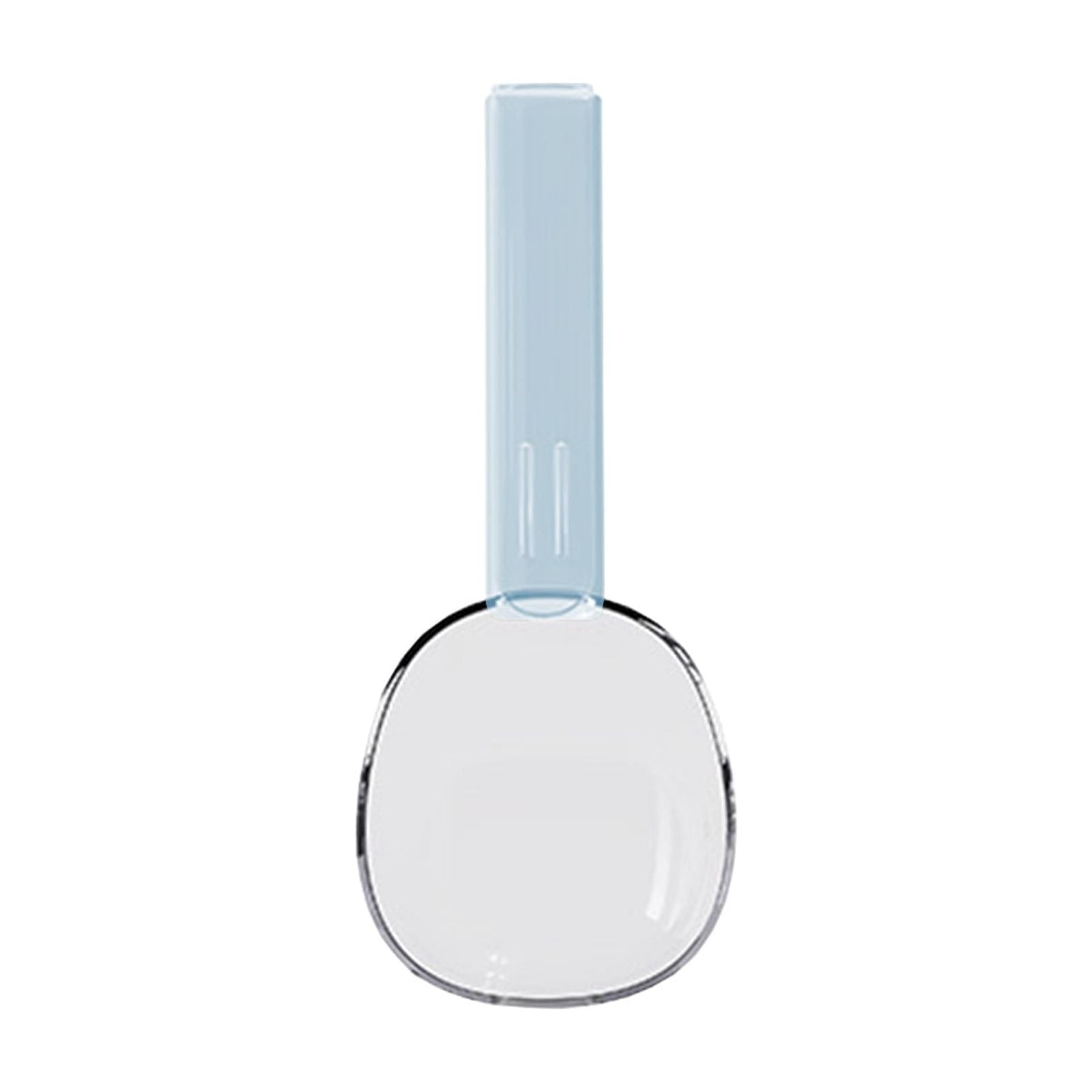 Darzheoy Flour Scoops for Canisters, Grain Scoop Measuring Cups, Food-Safe Kitchen Utensils, Multi-Purpose Flour Scoop for Canisters, Rice Spoon Blue