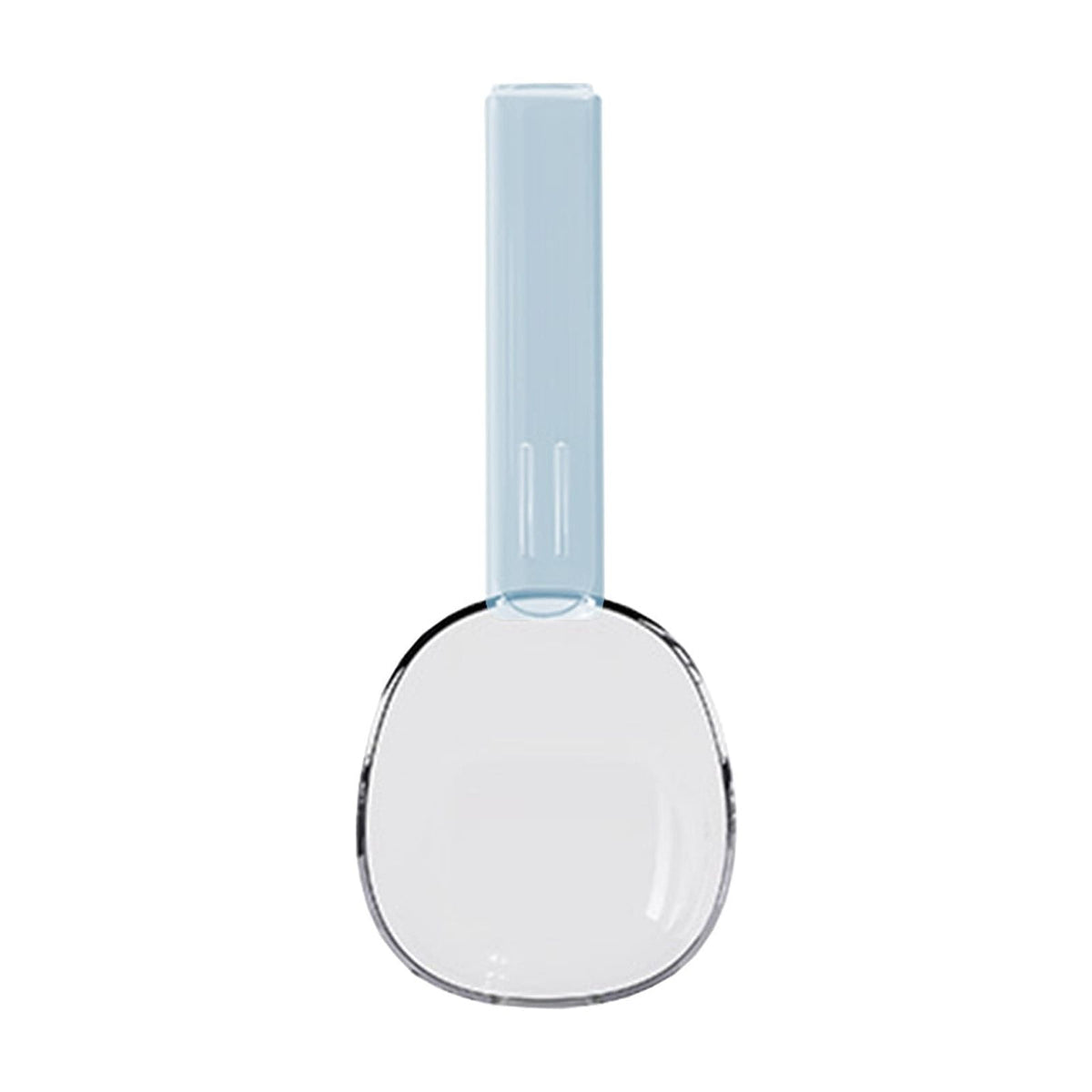Darzheoy Flour Scoops for Canisters, Grain Scoop Measuring Cups, Food-Safe Kitchen Utensils, Multi-Purpose Flour Scoop for Canisters, Rice Spoon Blue