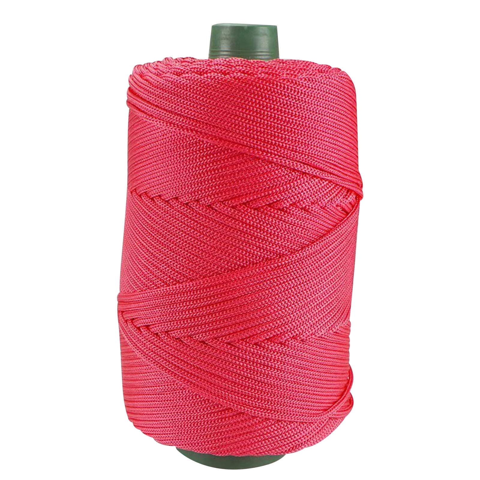 AYktou 32 Colors Macrame Cotton Cord 200g/7.05oz,100% Natural Handmade 4 Strands Twisted Cotton Rope Polyester Thread Spools for Wall Hanging Plants Hangers Gift Wrapping Tapestry DIY Crafts #Z - Pink