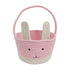 Darzheoy Easter Basket for Boys Girls Easter Bunny Basket with Rabbit Ears, Easter Egg Hunting Basket Easter Baskets for Kids Babies First Easter Gifts B