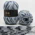 AYktou Cotton Yarn - Multicolor Rainbows Yarn,50 gram Skeins,26 Colors Available,7 Strands Of Combed Milk Cotton Crocheting Yarn for Knitting,Crochet,Weaving,Arts & Crafts - Fiesta 