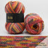 AYktou Cotton Yarn - Multicolor Rainbows Yarn,50 gram Skeins,26 Colors Available,7 Strands Of Combed Milk Cotton Crocheting Yarn for Knitting,Crochet,Weaving,Arts & Crafts - Fiesta 