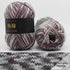 AYktou Cotton Yarn - Multicolor Rainbows Yarn,50 gram Skeins,26 Colors Available,7 Strands Of Combed Milk Cotton Crocheting Yarn for Knitting,Crochet,Weaving,Arts & Crafts - Fiesta 