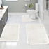 Kdkad Bathroom Rugs Sets 3 Piece, Bath Rugs for Bathroom Non Slip, Ultra Soft Water Absorbent Microfiber Bath Mat Set, Machine Washable Thick Plush Bath Mats for Bathroom Floor,Tub and Shower 3 pc Yellow 2