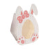 Darzheoy 10 Pcs Easter Treat Boxes with Clear Window Cardboard Box Bunny Bags Rabbit Box Spring Holiday Paper Container for Cookie Goodie Candy Favors Pink