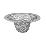 Kdkad Tub Drain Hair Catcher - Shower Drain Mesh Strainer, Stainless Steel Shower Bathtub Drain Cover, Bathroom Sink Strainer Filter Basket for Bathroom Sink, Wash Basin Floor Drain M Silver
