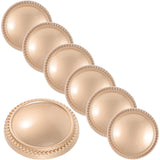 Worgeous 10 Pcs Buttons for Crafts Clothes Replacement Table Decorations Replaceable Cup Lid Travel Golden
