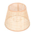 SKISUNO Khaki Rattan Floor Lamp Shade Replacement 6.7x6.7in for Study Room, 1 Piece and Stylish