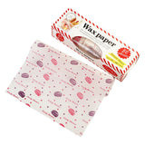 Darzheoy Wax Paper, Food Picnic Paper, 50 sheets Grease Proof Paper, Waterproof Dry Hamburger Paper Liners Wrapping Tissue for Plastic Food Basket E