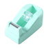 Darzheoy Desktop Tape Dispenser Adhesive Roll Holder Desk Accessories Home Office Tape Dispensers, Weighted Non-Skid Base Green