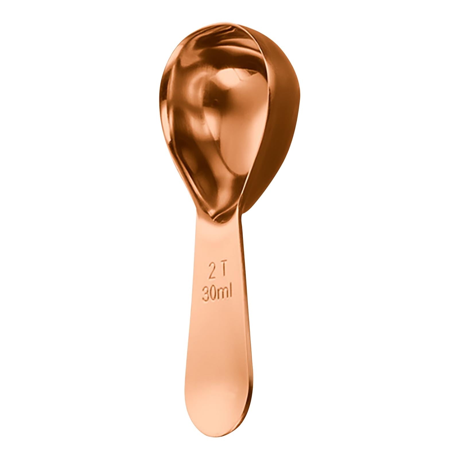 Darzheoy Coffee Scoop Stainless Steel Coffee Measuring Spoon Tablespoon Coffee Scoop Short Handle Measuring Spoon for Ground Coffee Tea Sugar Flour Coffee Scoop (30ml) C