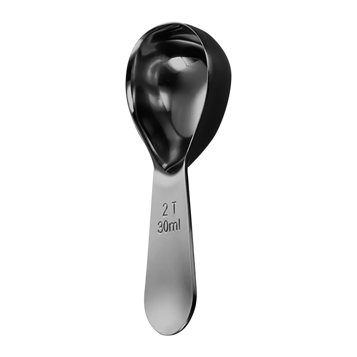 Darzheoy Coffee Scoop Stainless Steel Coffee Measuring Spoon Tablespoon Coffee Scoop Short Handle Measuring Spoon for Ground Coffee Tea Sugar Flour Coffee Scoop (30ml) E