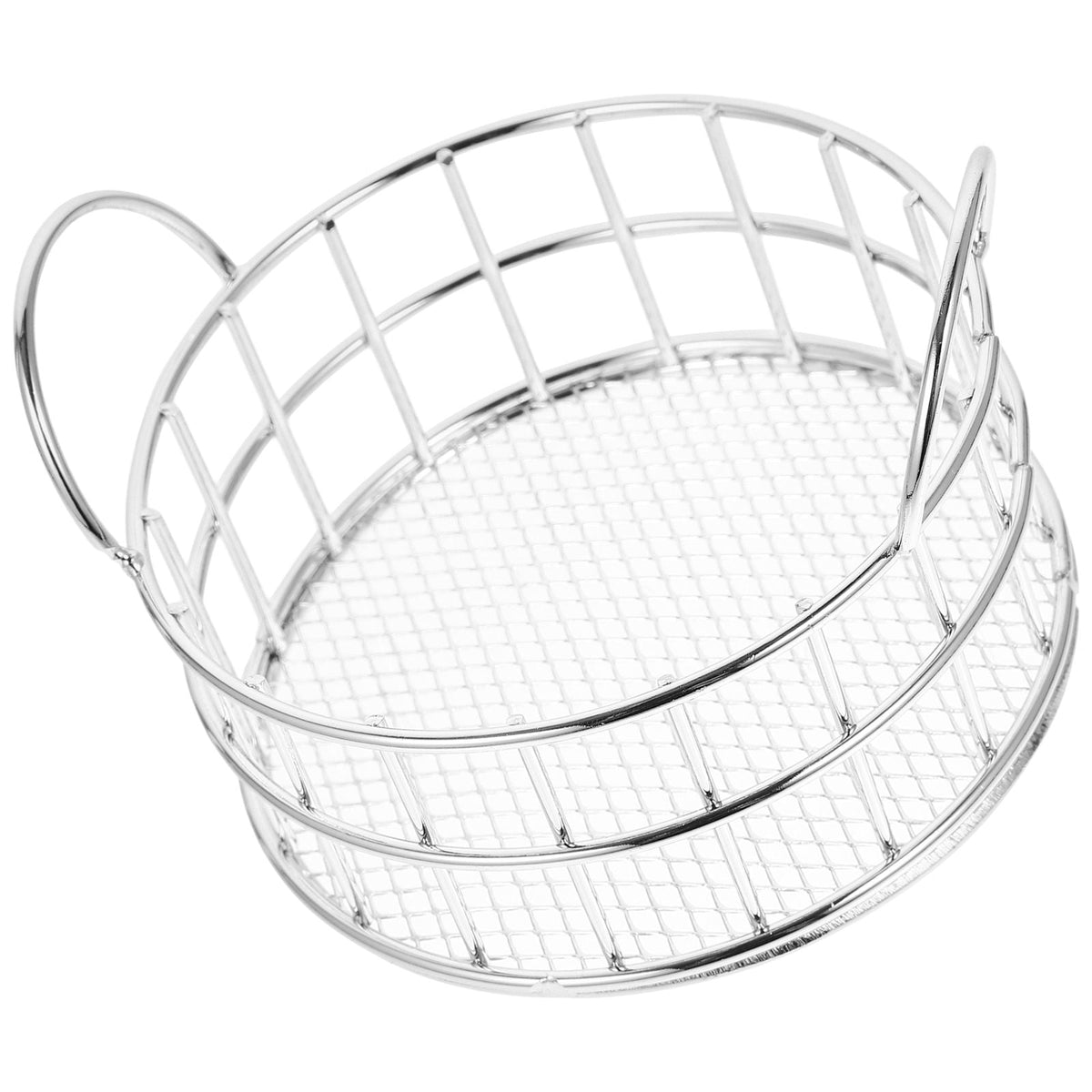 HOOWIFFY Metal Storage Basket for Home and Office, Organizer for Kitchen, Desk, Bathroom, and More