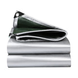 Darzheoy Heavy Duty Tarp Cover, Thick Tarps Waterproof Tear and Rip Proof UV Resistant Tarpaulin with Reinforced Grommets and Edges F