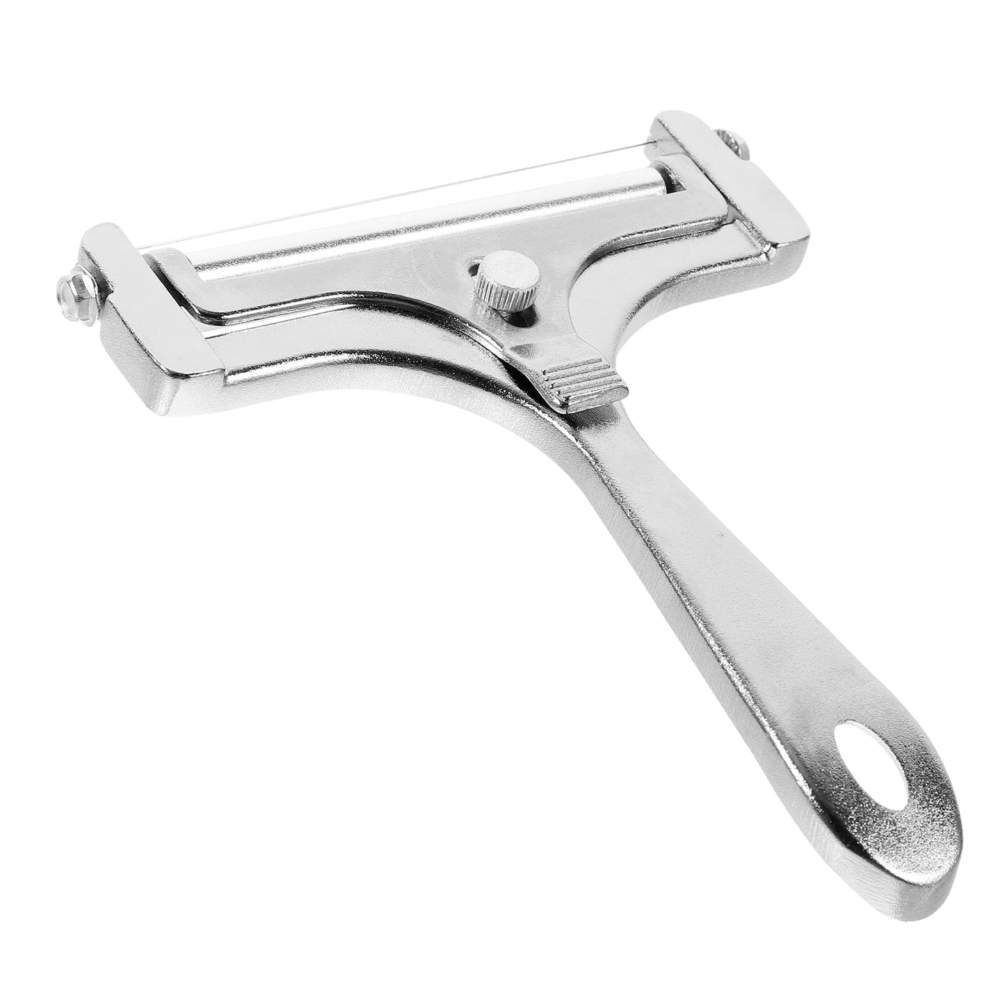 WHAMVOX Adjustable Stainless Steel Cheese Slicer Handheld Cutter Shaver for Easy Cheese Slicing and Serving