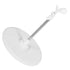 WHAMVOX Adjustable Metal Doll Display Stand Holder for Desktop, Organizer for Collectible Dolls and Figures