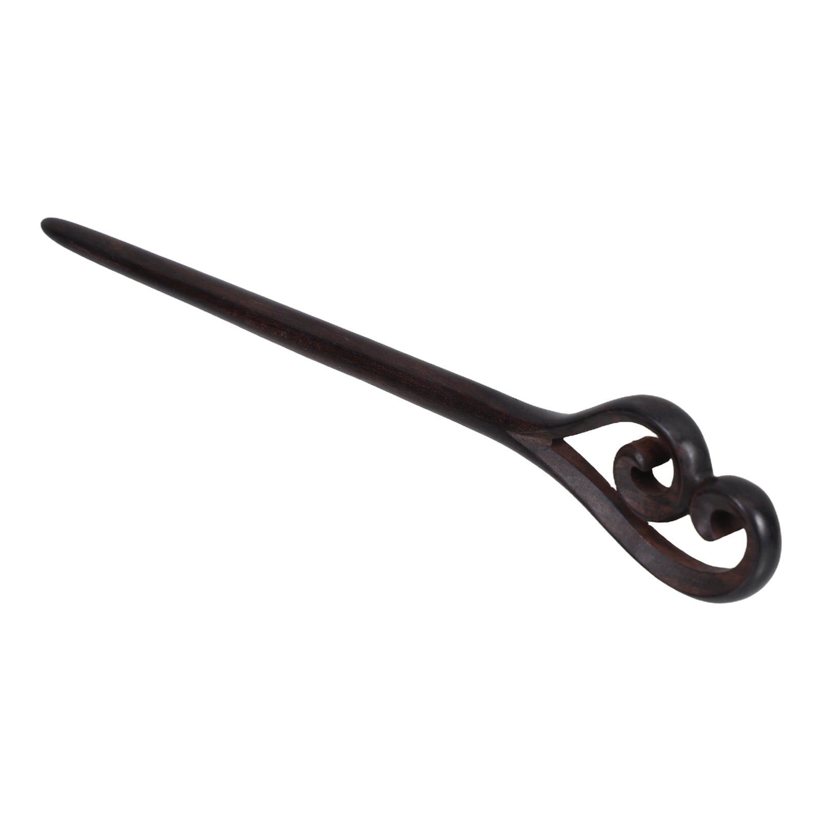 WHAMVOX Vintage Hair Stick for Women Made of Durable Ebony Black Shining in Crowd Perfect for Decoration 1pc