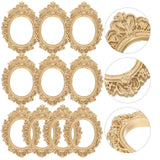 WHAMVOX 10 Pcs Golden Photo Frame Mini Vintage Picture Frames Antique