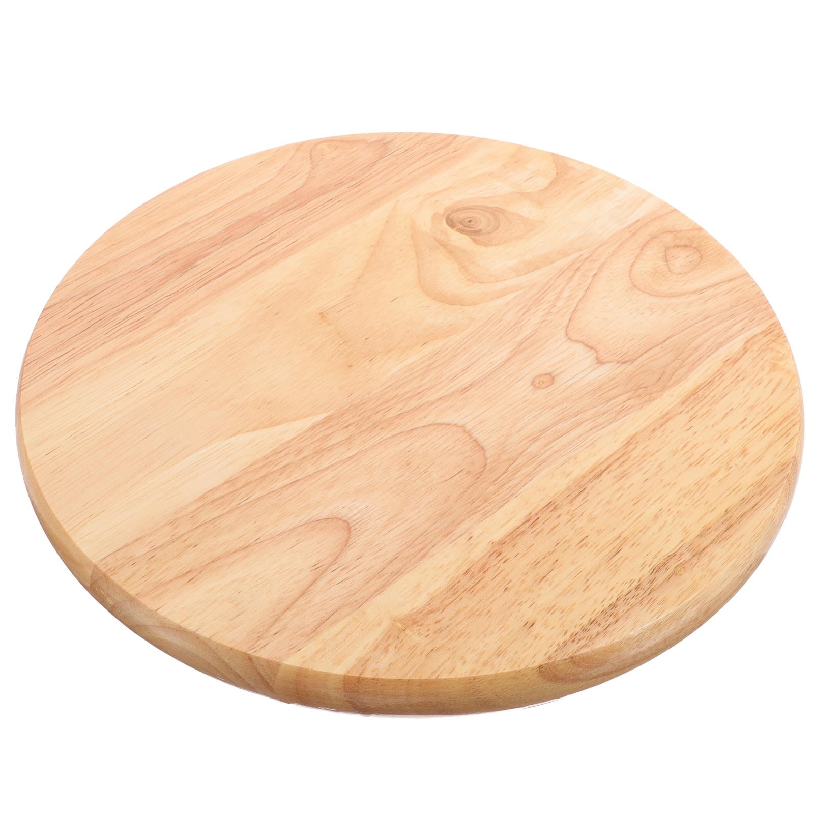 WHAMVOX Beige Wooden Bar Stool Replacement Seat for Daily Use Easy to Clean Home Decor 14.0 Inches