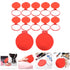 WHAMVOX 12 Pcs Mini Handheld Portable Makeup Mirror