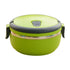 Darzheoy Lunch Box Containers for Hot Food, Portable Lunch Box Stainless Steel Insulated Food Storage Container for Outdoor Camping Picnic Green