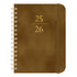 Darzheoy 2025-2026 Planner, Academic Planner 2025-2026 from July 2025, June 2026, Weekly & Monthly Planner Spiral Bound with 12 Monthly Tabs Brown