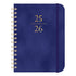 Darzheoy 2025-2026 Planner, Academic Planner 2025-2026 from July 2025, June 2026, Weekly & Monthly Planner Spiral Bound with 12 Monthly Tabs Dark Blue
