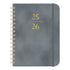 Darzheoy 2025-2026 Planner, Academic Planner 2025-2026 from July 2025, June 2026, Weekly & Monthly Planner Spiral Bound with 12 Monthly Tabs Gray