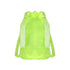Darzheoy Swim Bag Mesh Drawstring Backpack Beach Backpack for Swimming, Gym, and Workout Gear Green