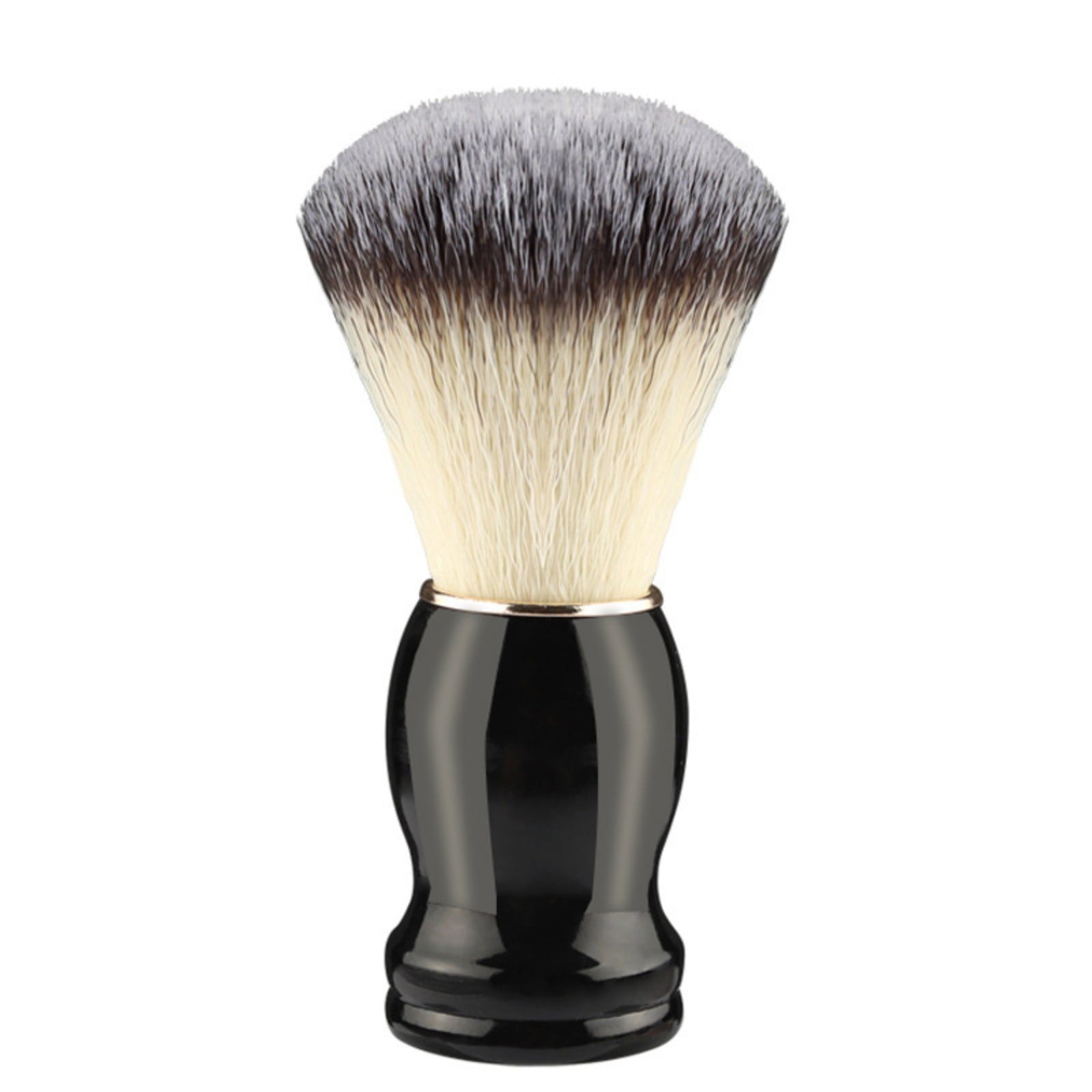 Darzheoy Shaving Brush for Men with Black Wood Handle, Perfect Gifts for Men, Fathers Day Christmas Halloween Gifts Multicolor
