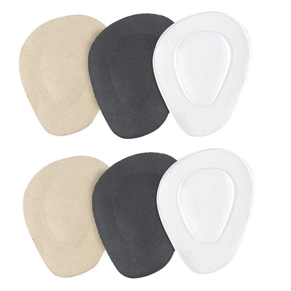 SKISUNO 3 Pairs Gel Forefoot Pad Half Insoles for High Heels Insoles for Women
