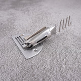 HOOWIFFY Stainless Steel Sewing Machine Binder for Fabric Edge Wrapping, Edge Binding Attachment