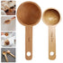 HOOWIFFY 2-Pack Coffee Ground Scoop Multi-Function Measuring Spoon for Kitchen and Coffee Brewing
