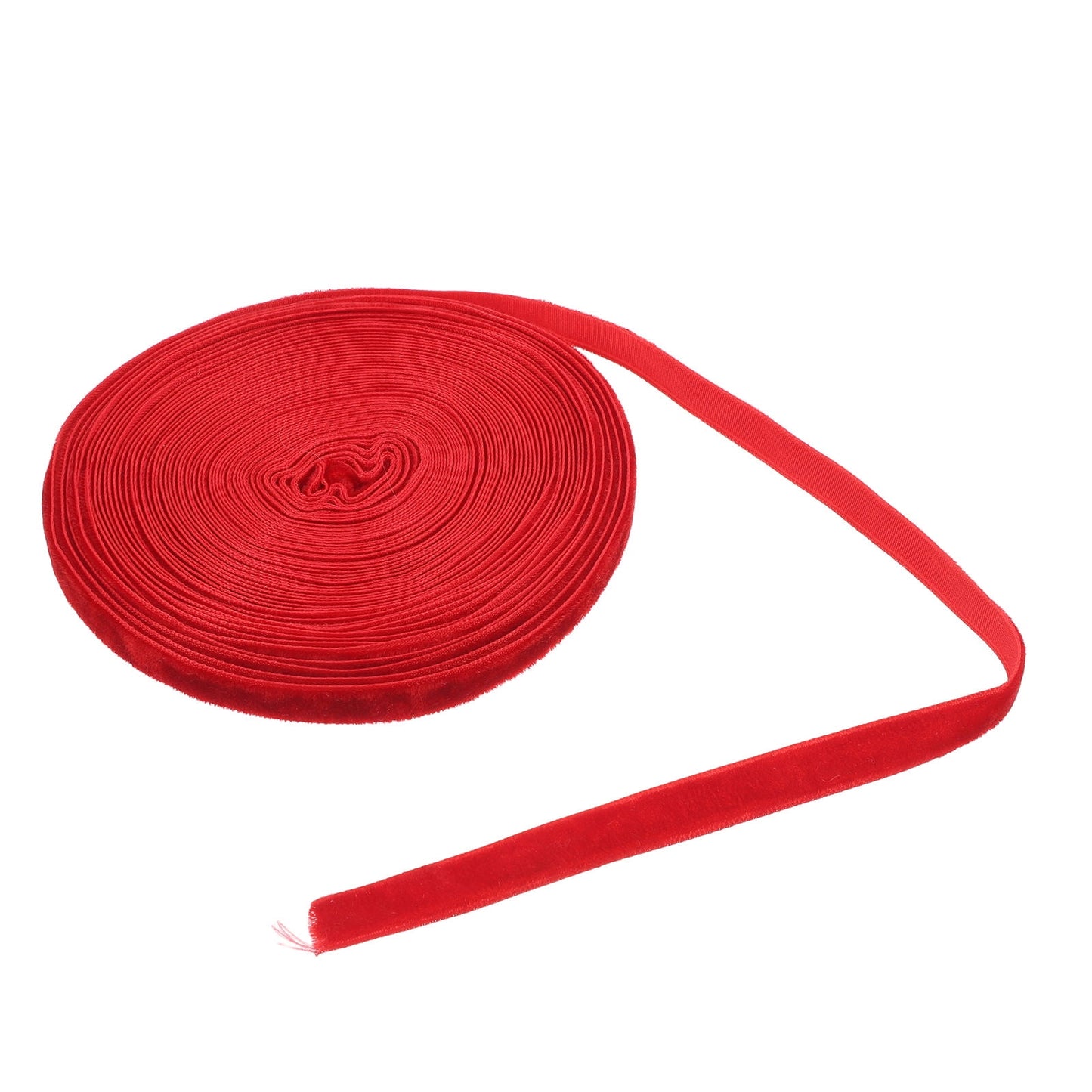 HOOWIFFY Red Thin Craft Ribbon 1 Roll for Bows, Wrapping, Decorations, Special Occasions and Crafts