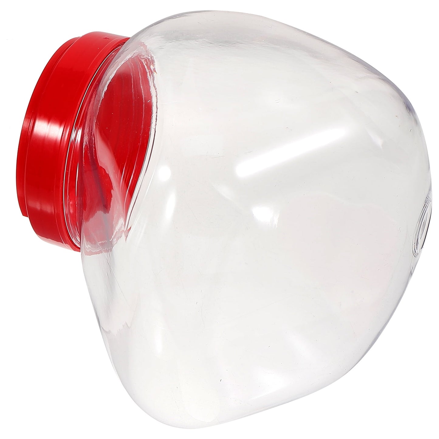 HOOWIFFY Wide Plastic Jars Airtight Kitchen Decor Home Decor 1Pack Modern Design Cookie Jar