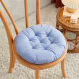 Darzheoy Round Seat Cushion Chair Pads for Kitchen Dining Chairs, Soft Comfort Chair Mat Pillow Cushions for Office Desk Living Room 16 Blue