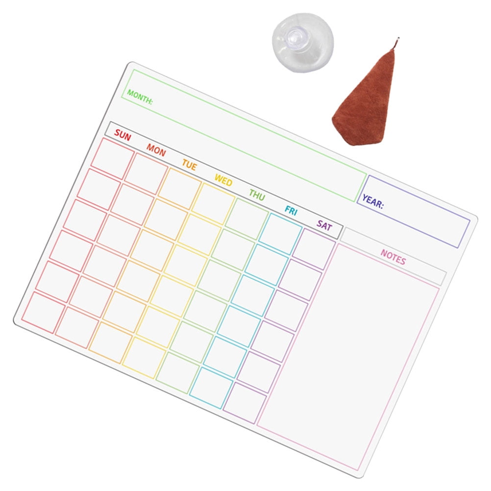 HOOWIFFY Magnetic Whiteboard Erasable Note Boards for Refrigerator, Home, Office, Kitchen, and School Use