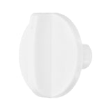 HOOWIFFY Appliance Temperature Knob Thermostat Control Knob Plastic White 1Pcs for Display Cabinet
