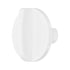 HOOWIFFY Appliance Temperature Knob Thermostat Control Knob Plastic White 1Pcs for Display Cabinet