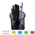 Darzheoy Pen Holder Mesh Pencil Holder Metal Pencil Holders Pen Organizer for Desk Office Pencil Holders, Back to Sch-ool Supplies A