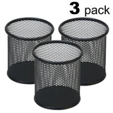 Darzheoy Pen Holder Mesh Pencil Holder Metal Pencil Holders Pen Organizer for Desk Office Pencil Holders, Back to Sch-ool Supplies B