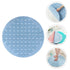 HOOWIFFY PVC Foot Cleaner Mat with Acupoint Massage for Home Use, Non- Bath Shower Floor Mat, 1 Pc