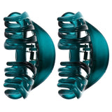 HOOWIFFY 2-Pack Acrylic Hair Clips for Thick Hair, Daily Styling Accessories for Women