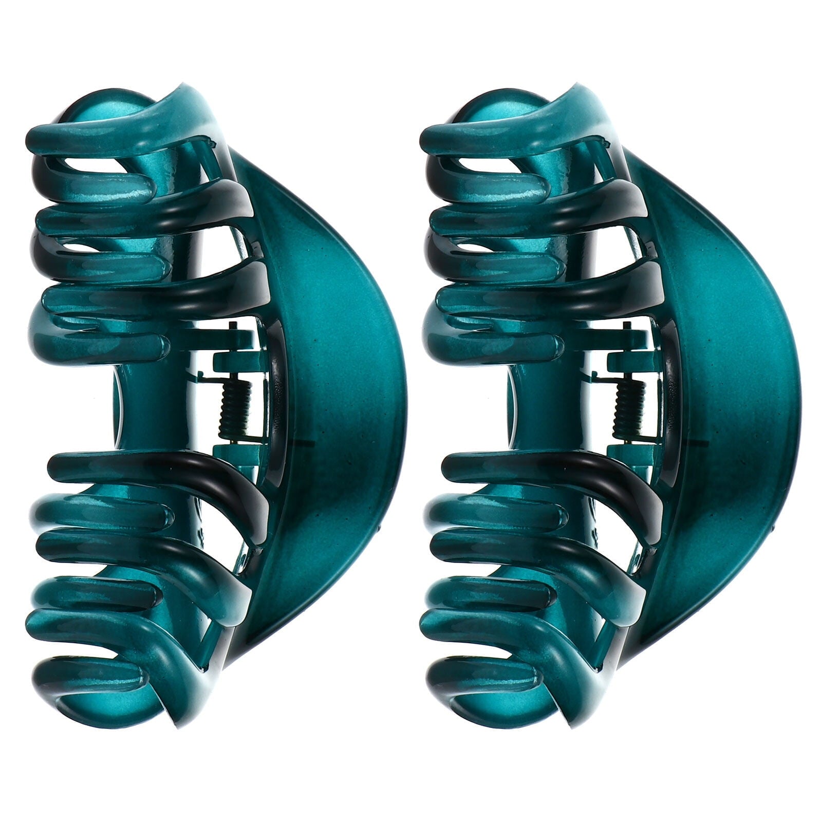 HOOWIFFY 2-Pack Acrylic Hair Clips for Thick Hair, Daily Styling Accessories for Women