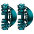 HOOWIFFY 2-Pack Acrylic Hair Clips for Thick Hair, Daily Styling Accessories for Women