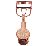 HOOWIFFY Rose Eyelash Curler Stainless Steel Lash Curler for Beautiful Eye Makeup