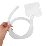 HOOWIFFY Air Conditioner Drip Pan Set with Plastic Drain Tray and Hose, Efficient Water Catcher for AC Units